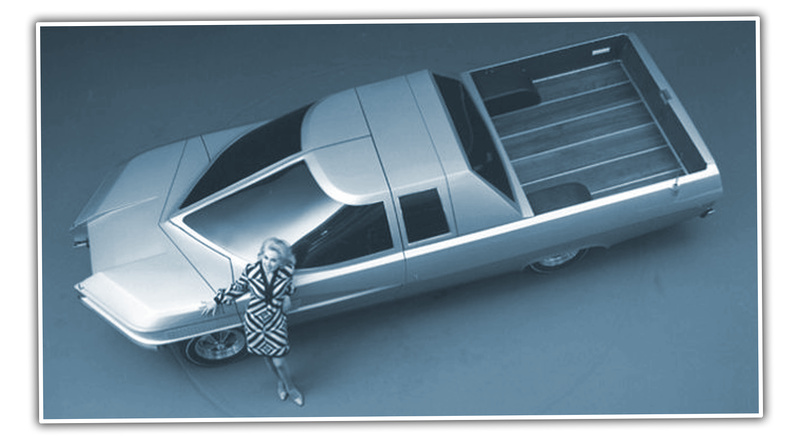 Illustration for article titled Ford Once Built A Supercar Pickup Truck